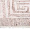 vidaXL Rug Beige 100% Polyester 47.2 in x 70.9 in Rug Rectangular