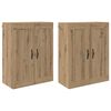vidaXL Wall-mounted Cabinets Wall-mounted 2 pcs Artisan Oak