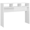 vidaXL Console Table High gloss white Engineered wood