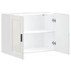 vidaXL Kitchen Wall Cabinet High gloss white Engineered wood