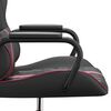 vidaXL Gaming Chair Black Faux leather, metal, plywood Standard