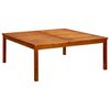 vidaXL Coffee Table Natural wood Solid acacia wood Large Durable