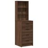 vidaXL Dressing Table Brown 78.5 x 41 x 135 cm Engineered wood