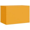 vidaXL TV Cabinet Mustard Yellow Cold-Rolled Steel Medium TV Cabinet