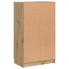 vidaXL Shoe Cabinet Artisan oak Engineered wood Medium Shoe Cabinet