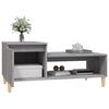 vidaXL Coffee Table Gray Sonoma Engineered wood Medium Coffee Table