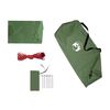 vidaXL Camping Tarp Green 165.4x173.2" Waterproof