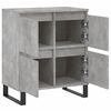 vidaXL Sideboard Concrete grey Engineered wood Medium Sideboard