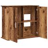 vidaXL Aquarium Stand Old Wood Engineered Wood Aquarium Stand