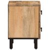 vidaXL Bedside Cabinets 2 pcs 15.7"x13"x18.1" Solid Wood Mango