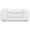 vidaXL Headboard Cushion White