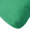 vidaXL Pallet Cushion Green 100% Polyester 23.6" x 15.7" x 4.7