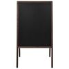 vidaXL Double-sided Blackboard Cedar Wood Free Standing 23.6"x31.5"