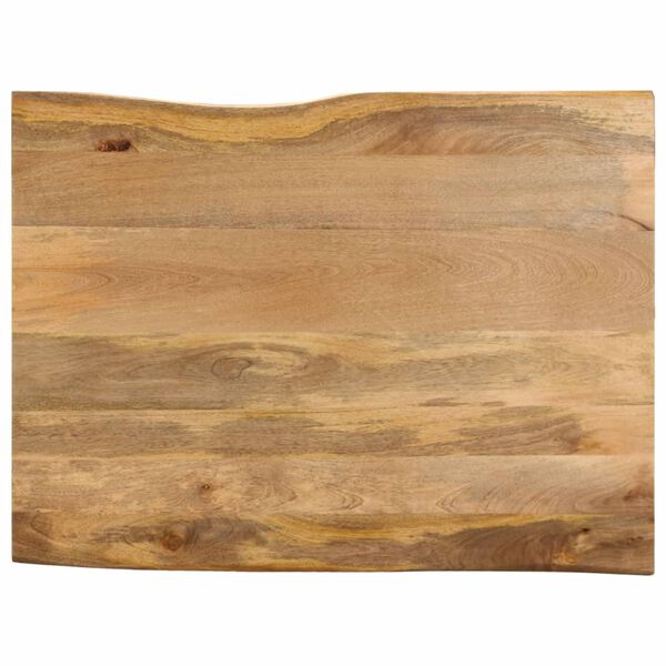 vidaXL Table Top Natural wood Solid mango wood Small Durable