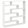 vidaXL Wall Cube Shelf White Engineered wood Large Wall Cube Shelf
