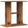 vidaXL Aquarium Stand Old Wood Engineered wood Medium Aquarium Stand