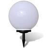 vidaXL Garden Light White with black accents Tough plastic, PP material