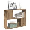 vidaXL Book Cabinet Artisan oak Engineered wood Medium Book Cabinet