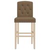 vidaXL Bar Chair Taupe