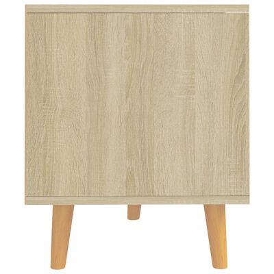 vidaXL TV Stand Sonoma Oak 35.4"x15.7"x19.1" Engineered Wood
