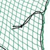 vidaXL Trailer Net with Elastic Rope Green 8.9x4.9' PP