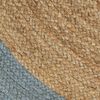 vidaXL Area Rug Brown and Olive Green 100% Jute Large Durable Area Rug
