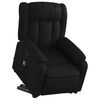 vidaXL Stand Up Massage Recliner Chair Black Faux leather, metal, plywood