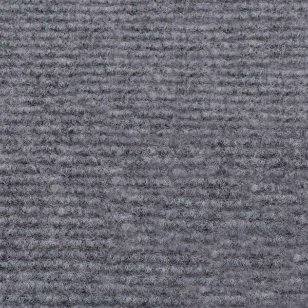 vidaXL Exhibition Carpet Grey Polyester 3.9 x 32.8 ft Durable