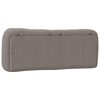 vidaXL Headboard Cushion Taupe Fabric (100% polyester) 47.2 in