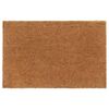 vidaXL Door Mat Natural Coir, PVC 25.6 x 39.4 in Door Mat Rectangular