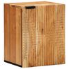 vidaXL Bathroom Sink Cabinet with Shelf with Storage Solid Acacia Wood