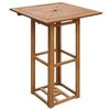 vidaXL Outdoor Bar Set Natural Acacia wood Standard Foldable