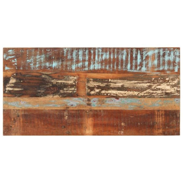 vidaXL Dining Table Colorful Reclaimed wood 43.3 x 21.7 in Nice Design