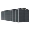 vidaXL Garden Shed Anthracite Galvanized Steel Large Garden Shed