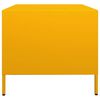 vidaXL Coffee Table Mustard Yellow Cold-rolled Steel Moderate