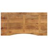 vidaXL Desk Top Natural Solid rough mango wood Medium Desk Top Other