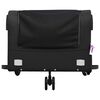 vidaXL Bike Trailer Black 99.2 lb Iron