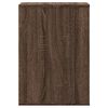 vidaXL Chest of Drawers Brown Oak Engineered Wood Small Chest of Drawers