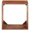 vidaXL Wall Shelf 15.7"x11.8"x15.7" Solid Acacia Wood