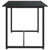 vidaXL Garden Lounge Set Set of 4 Black