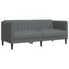 vidaXL Sofa Set Dark Grey 100% Polyester, Plywood, Solid Wood Medium