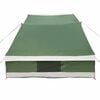vidaXL Camping Tent with Roof Green 87.80 x 64.17 x 51.18 in Taffeta