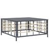 vidaXL Garden Lounge Set Anthracite Poly Rattan Large Modular