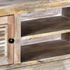 vidaXL TV Cabinet Rustic TV Cabinet Rectangular Rustic Doors