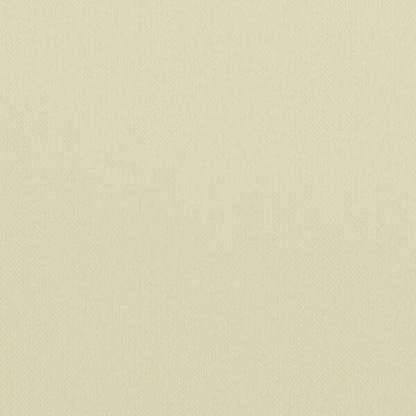vidaXL Balcony Screen Cream 47.2x236.2" Oxford Fabric
