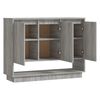 vidaXL Sideboard Grey Sonoma Engineered wood Medium Sideboard