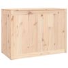 vidaXL Laundry Box 34.8x17.3x26.0" Solid Wood Pine