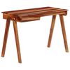 vidaXL Writing Desk Honey Solid acacia wood Writing Desk Rectangular