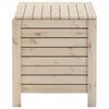 vidaXL Storage Box Natural pine wood Solid pine wood (untreated) Medium