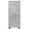 vidaXL Bathroom Cabinet Concrete Grey 23.62 x 13.78 x 31.50 in